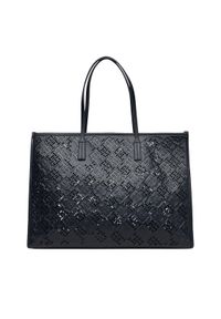 TOMMY HILFIGER - Tommy Hilfiger Torebka Th City AW0AW17501 Granatowy. Kolor: niebieski. Materiał: skórzane