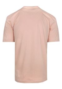T-Shirt z Dekoltem na Guziki - Brave Soul - Brudny Róż. Okazja: na co dzień. Kolor: różowy. Materiał: bawełna. Sezon: wiosna, lato. Styl: casual #2