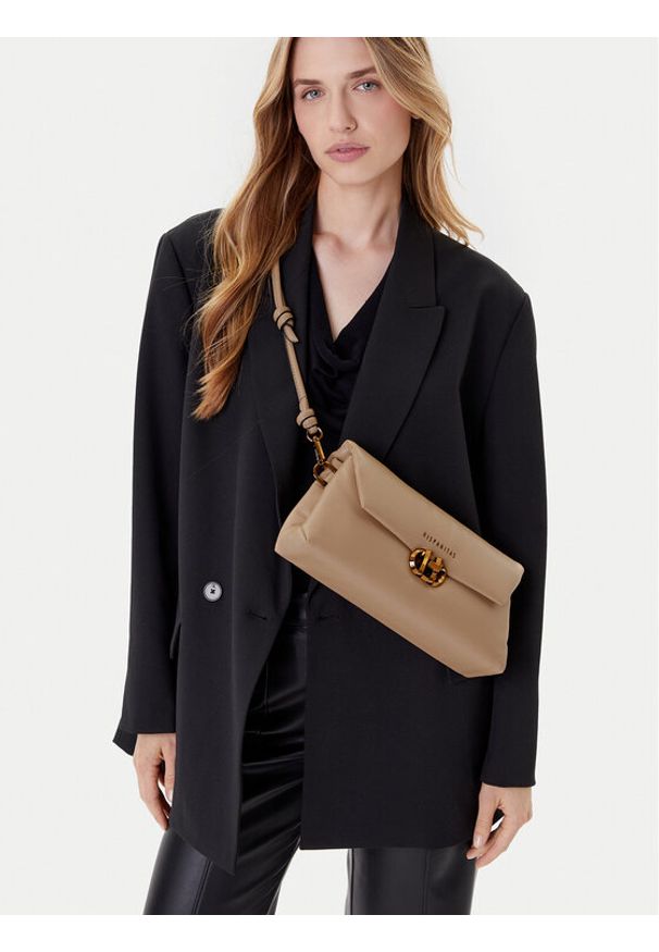 Hispanitas Torebka BI254157 Brązowy. Kolor: brązowy. Materiał: skórzane