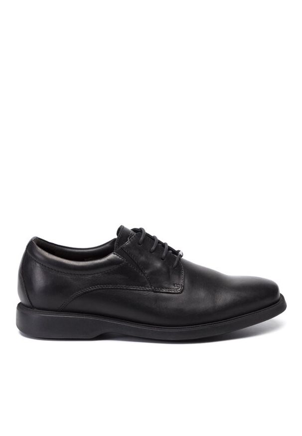 Geox Półbuty U Brayden 2Fit Abx C U54N1C 00043 C9999 Czarny. Kolor: czarny. Materiał: skóra