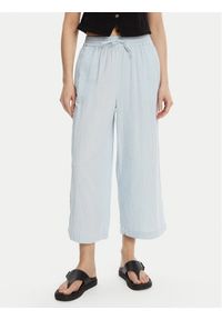 Pieces Kuloty Sastina 17156930 Błękitny Loose Fit. Kolor: niebieski. Materiał: bawełna