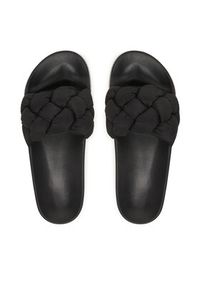Tommy Jeans Klapki Tjw Braided Slides EN0EN02975 Czarny. Kolor: czarny. Materiał: materiał #6