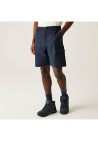 Regatta - Męskie spodenki Mallen. Kolor: czerwony. Materiał: poliester, tkanina. Sport: turystyka piesza #1