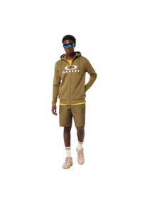 Bluza z kapturem z pełnym zamkiem błyskawicznym Oakley Bark 2.0. Typ kołnierza: kaptur. Kolor: zielony. Materiał: materiał #1