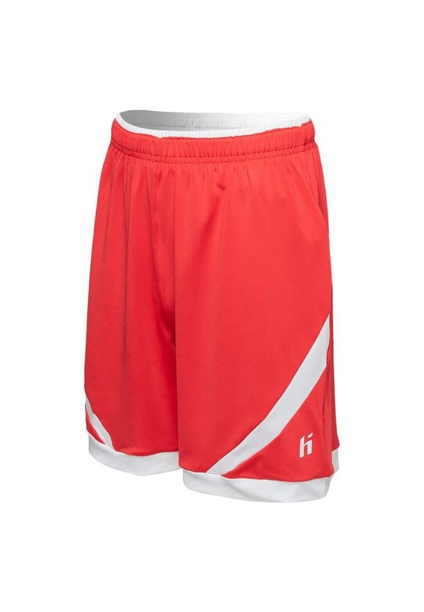Huari - Shorty Dziecięce Dentra. Kolor: czerwony, szary, wielokolorowy. Styl: sportowy. Sport: turystyka piesza