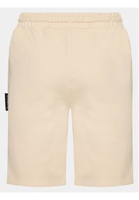 Richmond X Szorty sportowe Ceylan UMP24007BE Beżowy Regular Fit. Kolor: beżowy. Materiał: bawełna. Styl: sportowy #3