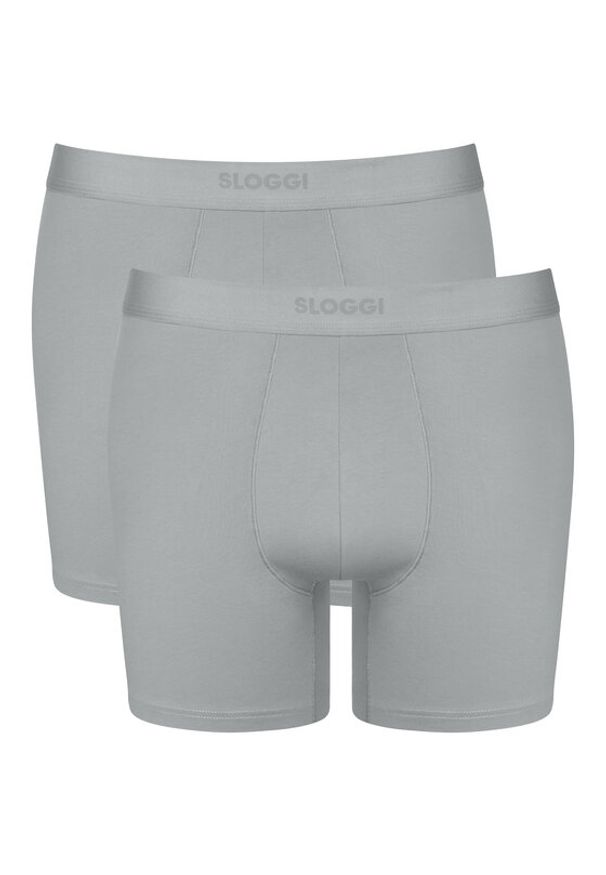 Sloggi Komplet bokserek 10222372 Czarny. Kolor: czarny. Materiał: bawełna