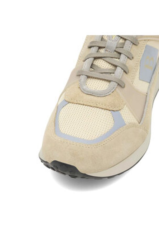 Badura Sneakersy GRAFTON-23 MB Beżowy. Kolor: beżowy. Materiał: materiał