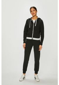 Calvin Klein Jeans - Spodnie. Kolor: czarny. Materiał: bawełna, poliester, dzianina. Wzór: gładki, melanż #3