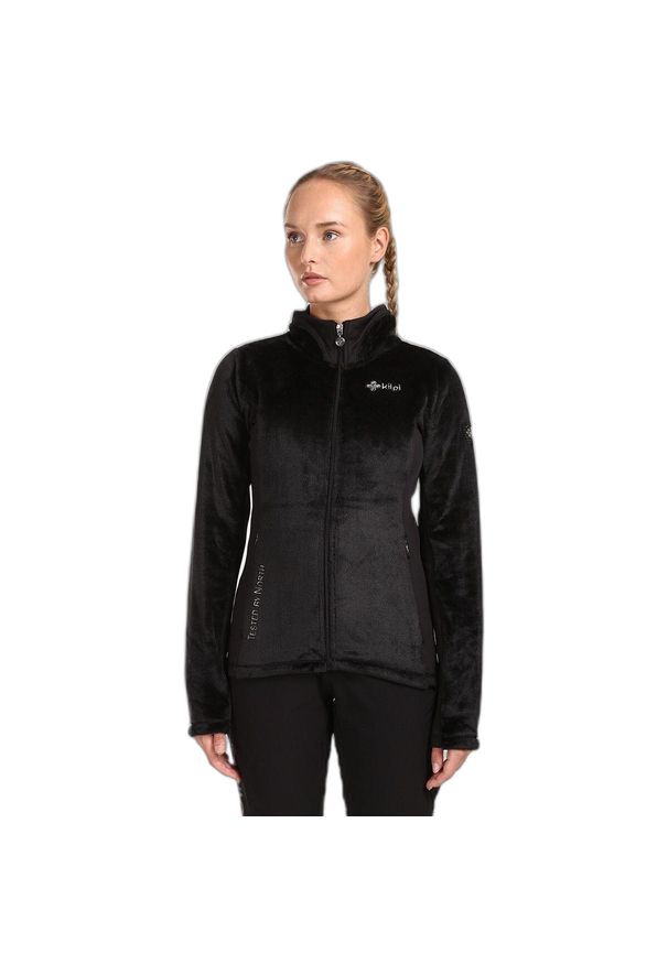 Kilpi - Polar damski KILPI SKATHI-W. Kolor: czarny. Materiał: polar. Sezon: zima. Sport: narciarstwo