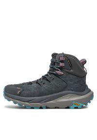 HOKA - Hoka Trekkingi Kaha 2 Gtx GORE-TEX 1123156 Szary. Kolor: szary. Materiał: skóra, nubuk #3