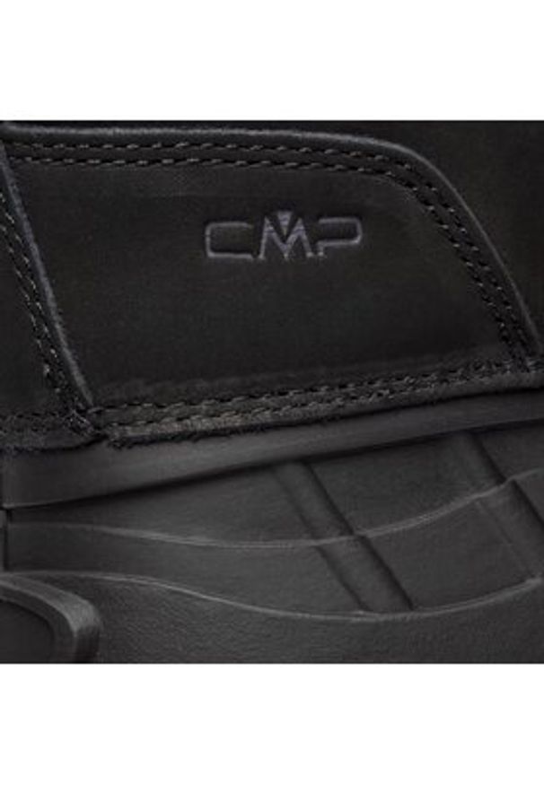 CMP Śniegowce Kinos Snow Boots Wp 3Q48867 Czarny. Kolor: czarny. Materiał: nubuk, skóra