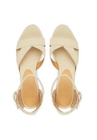 Castañer Espadryle Bruna/6/001 025533 Beżowy. Kolor: beżowy. Materiał: materiał #5