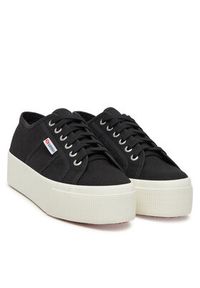 Superga Tenisówki 2790 Platform S9111LW Czarny. Kolor: czarny. Materiał: materiał. Obcas: na platformie #3