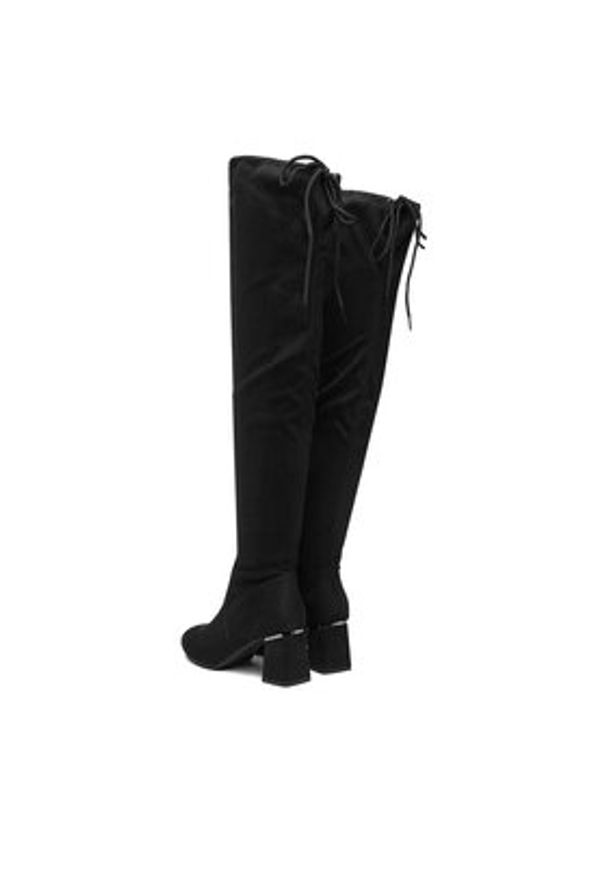 DeeZee Kozaki HX19021-21 Czarny. Kolor: czarny. Materiał: materiał