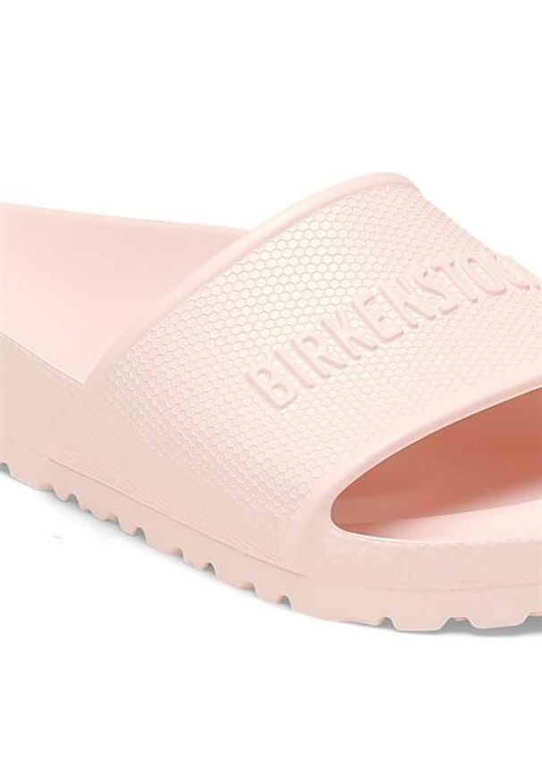 Klapki damskie Birkenstock Barbados Eva. Kolor: różowy. Materiał: materiał, syntetyk