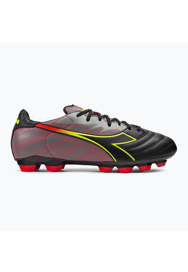 Buty do piłki nożnej Diadora Brasil Elite Veloce R LPU, Mężczyźni. Kolor: czarny. Sport: piłka nożna