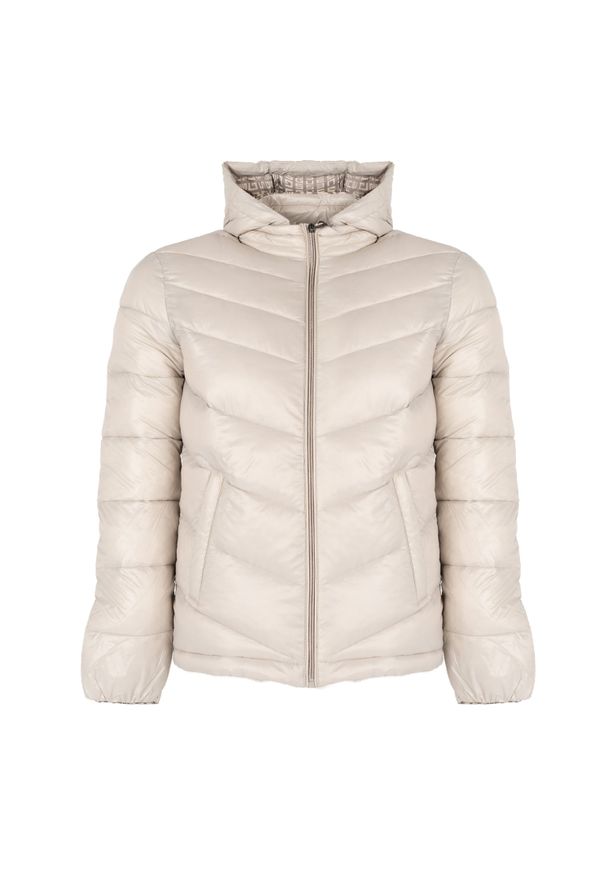 Guess Kurtka "Down Jkt" | M2YL45 WEQJ2 | Mężczyzna | Szary. Kolor: szary. Materiał: poliamid