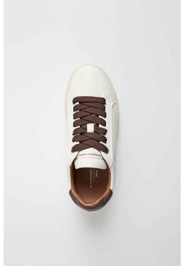 Alexander Smith - Sneakersy męskie skórzane ALEXANDER SMITH. Materiał: skóra