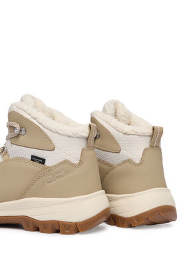 Jack Wolfskin Trekkingi Everquest Texapore Mid 4053581 Beżowy. Kolor: beżowy. Materiał: skóra