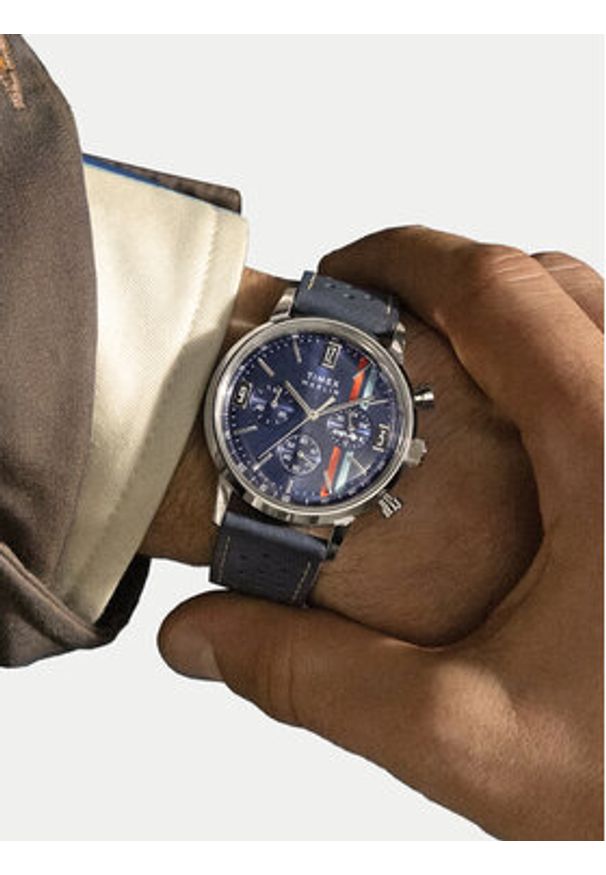 Timex Zegarek Marlin® Chronograph TW2W99000 Srebrny. Kolor: srebrny