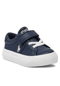 Polo Ralph Lauren Sneakersy RL00029411 T Granatowy. Kolor: niebieski. Materiał: skóra #5