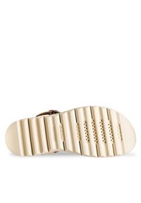 Geox Sandały D Xand 2.1S D65SZC 09B11 C1122 Écru. Materiał: skóra #6