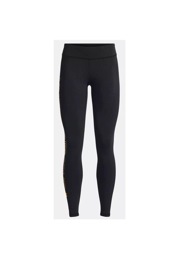 Damskie legginsy Under Armour FAVORITE WM LEGGING. Kolor: żółty, czarny, pomarańczowy, wielokolorowy. Długość: do kostek