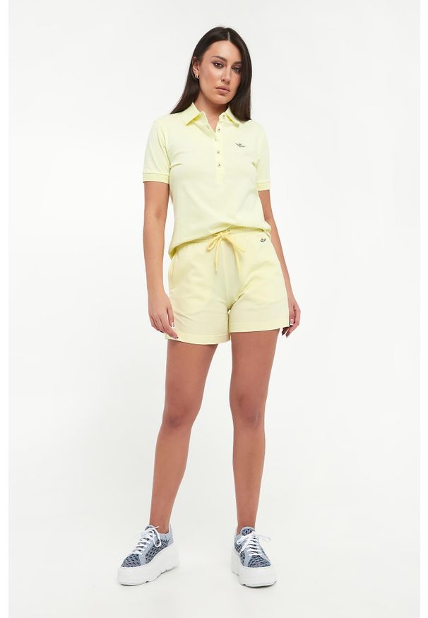 Aeronautica Militare - Polo damskie AERONAUTICA MILITARE. Typ kołnierza: polo