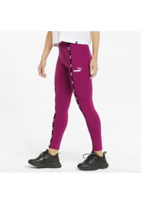 Legginsy Puma Power, Purpurowy. Kolor: różowy. Materiał: materiał #2