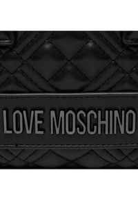 Love Moschino - LOVE MOSCHINO Torebka JC4016PP1ILA000A Czarny. Kolor: czarny. Materiał: skórzane