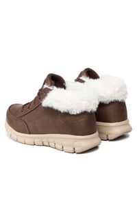 skechers - Skechers Sneakersy Warm Seeker 167258/CHOC Brązowy. Kolor: brązowy. Materiał: materiał #8