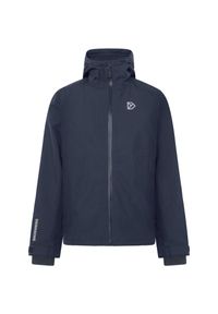 Kurtka z kapturem Didriksons Trien. Typ kołnierza: kaptur. Kolor: niebieski. Materiał: puch. Sport: turystyka piesza #1