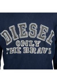 Bluza męska Diesel S-Joe Only the Brave (00SN6T-RWAES-81E). Kolor: niebieski #3