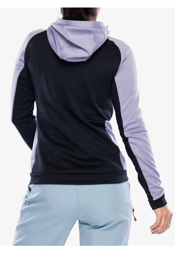 Bluza polarowa damska Hannah Nela Hoody. Kolor: fioletowy. Materiał: polar