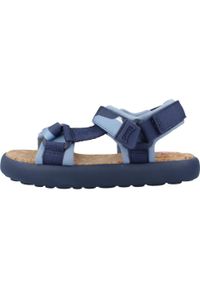 Camper - Sandały CAMPER K800579 Niebieski. Kolor: niebieski. Materiał: tkanina. Sezon: lato