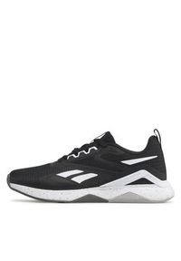 Reebok Buty na siłownię Nanoflex Tr 2.0 GY6217 Czarny. Kolor: czarny. Materiał: materiał. Sport: fitness