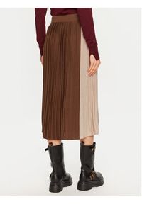Weekend Max Mara Spódnica plisowana Virgin 2425306022 Beżowy Regular Fit. Kolor: beżowy. Materiał: wełna, syntetyk #3
