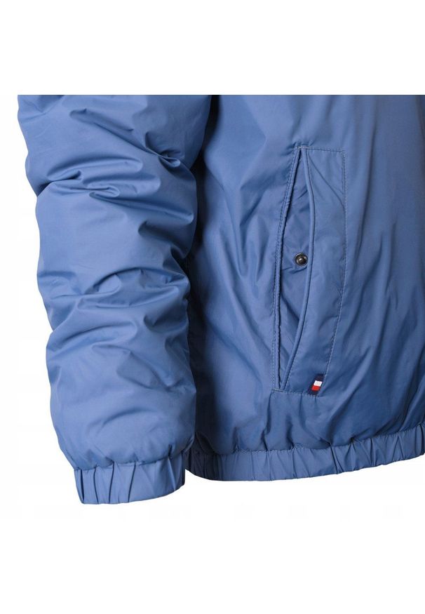 Jesienno-Zimowa Kurtka Męska - Wiatrówka - Pako Jeans - Niebieska. Kolor: niebieski. Materiał: tkanina, nylon. Sezon: zima, jesień