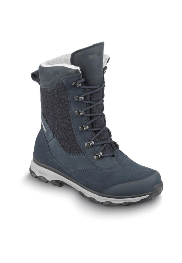 Buty zimowe damskie MEINDL Samnaun Lady GTX. Kolor: niebieski. Sezon: zima. Styl: sportowy