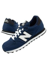 Buty New Balance M GM500TSE granatowe. Okazja: na co dzień. Zapięcie: sznurówki. Kolor: niebieski. Materiał: materiał. Szerokość cholewki: normalna #4