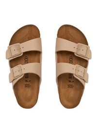 Birkenstock Klapki Arizona Birko-Flor 1027723 Beżowy. Kolor: beżowy. Materiał: skóra #3