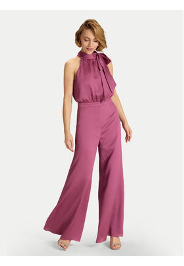 Swing Kombinezon 3AH01600 Różowy Regular Fit. Kolor: różowy. Materiał: syntetyk