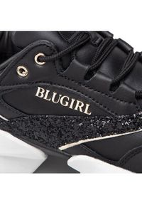 Blugirl Blumarine Sneakersy 713B3SG2 Czarny. Kolor: czarny. Materiał: skóra