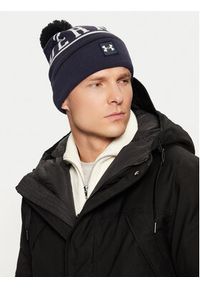 Under Armour Czapka M Halftime Pom Beanie 1386634-410 Granatowy. Kolor: niebieski. Materiał: akryl, materiał #3