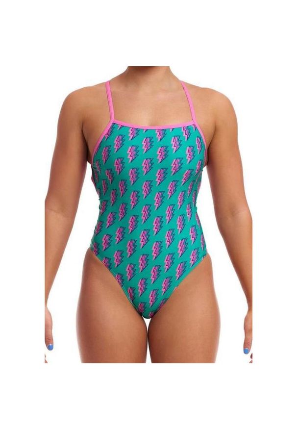 FUNKITA - Strój pływacki Funkita Zip Zap - Strapped In. Kolor: wielokolorowy