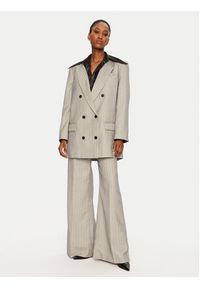 Munthe Marynarka 244151224410 Szary Regular Fit. Kolor: szary. Materiał: syntetyk #6