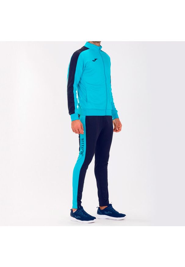 Dres do piłki nożnej męski Joma Academy III. Kolor: wielokolorowy, zielony, różowy, niebieski. Materiał: dresówka