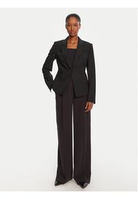 BOSS Marynarka Jia9 50546622 Czarny Slim Fit. Kolor: czarny. Materiał: wełna #5