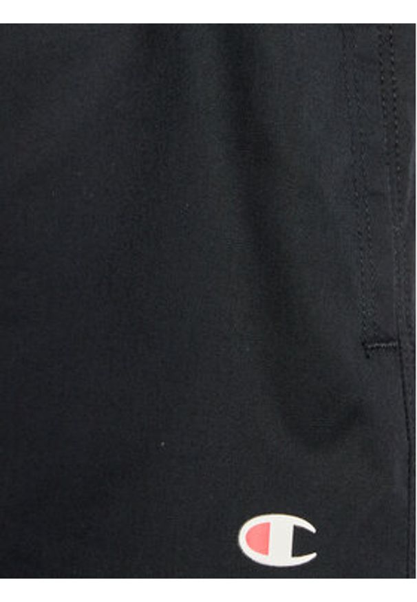 Champion Szorty kąpielowe 404615 Czarny Regular Fit. Kolor: czarny. Materiał: bawełna